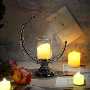 coffret « table lune » — 2 photophores + 1 bougie