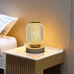lampe de table « orbite opaline »